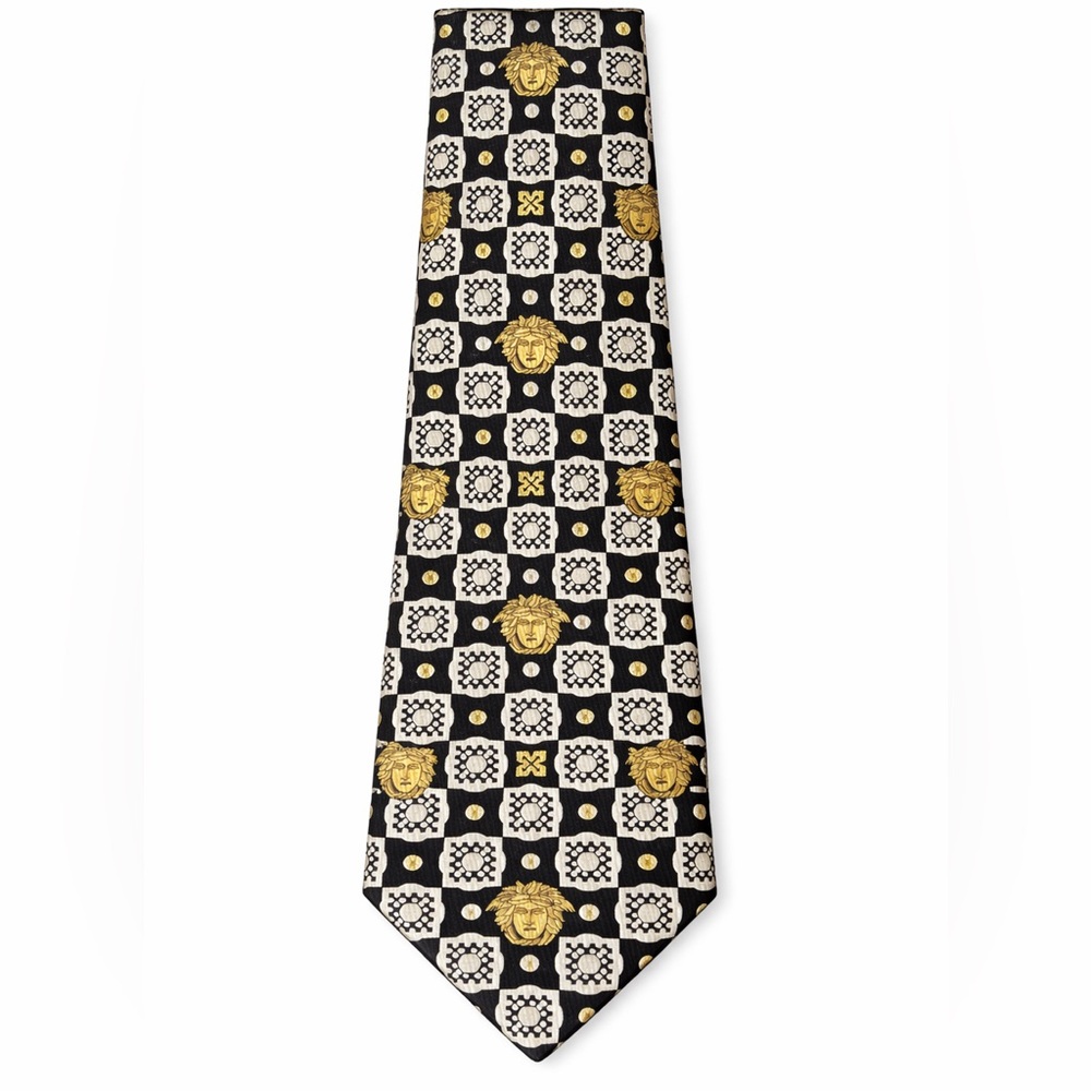 Gianni Versace Silk Tie – Medusa | Made in Italy